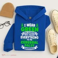 Brain Damage Cerebral Palsy Awareness Cerebral Palsy Gift Hoodie thumb 4