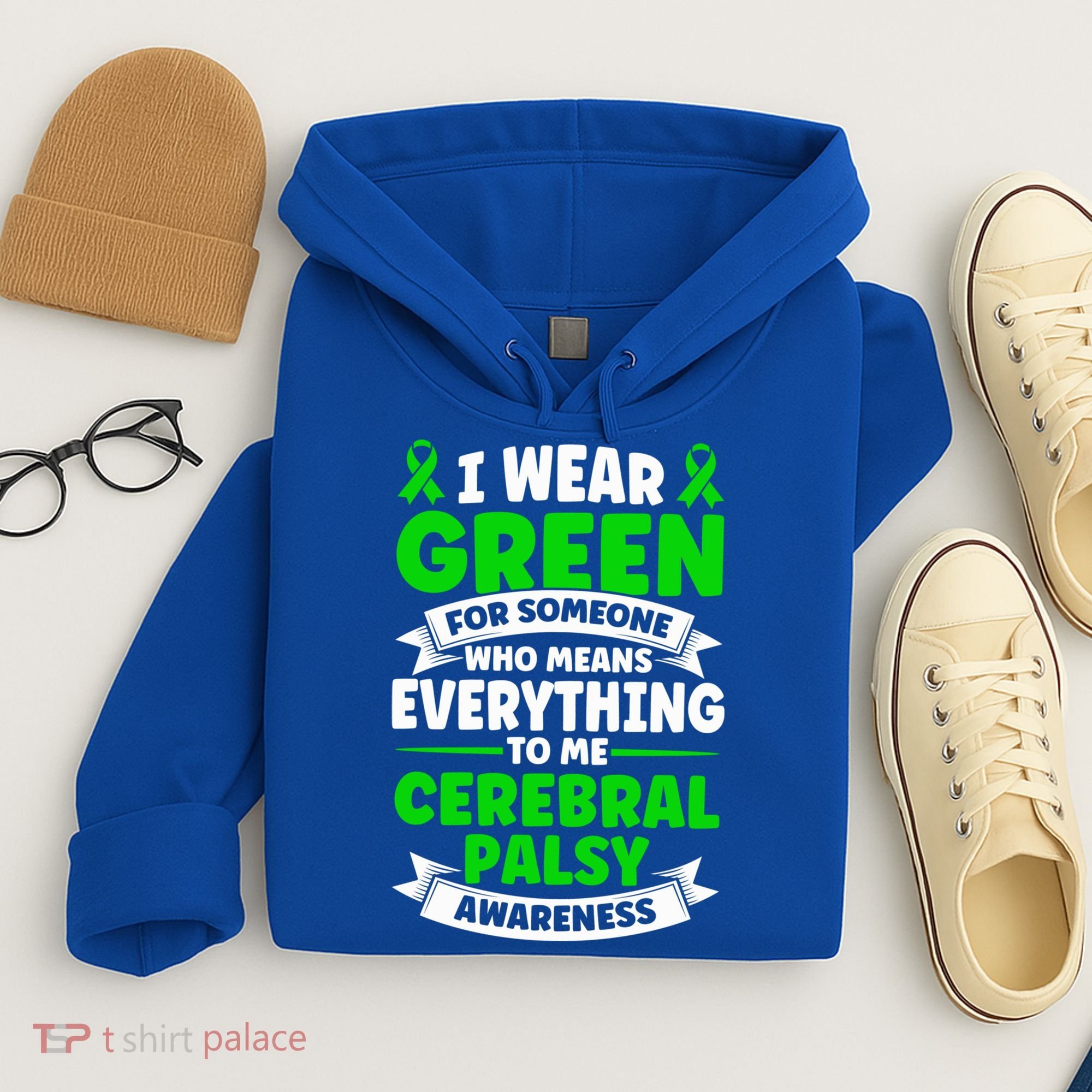 Brain Damage Cerebral Palsy Awareness Cerebral Palsy Gift Hoodie
