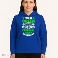 Brain Damage Cerebral Palsy Awareness Cerebral Palsy Gift Hoodie thumb 5