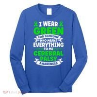 Brain Damage Cerebral Palsy Awareness Cerebral Palsy Gift Long Sleeve Shirt thumb 0