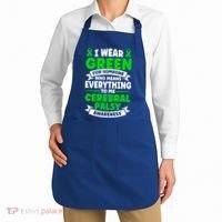 Brain Damage Cerebral Palsy Awareness Cerebral Palsy Gift Apron thumb 2