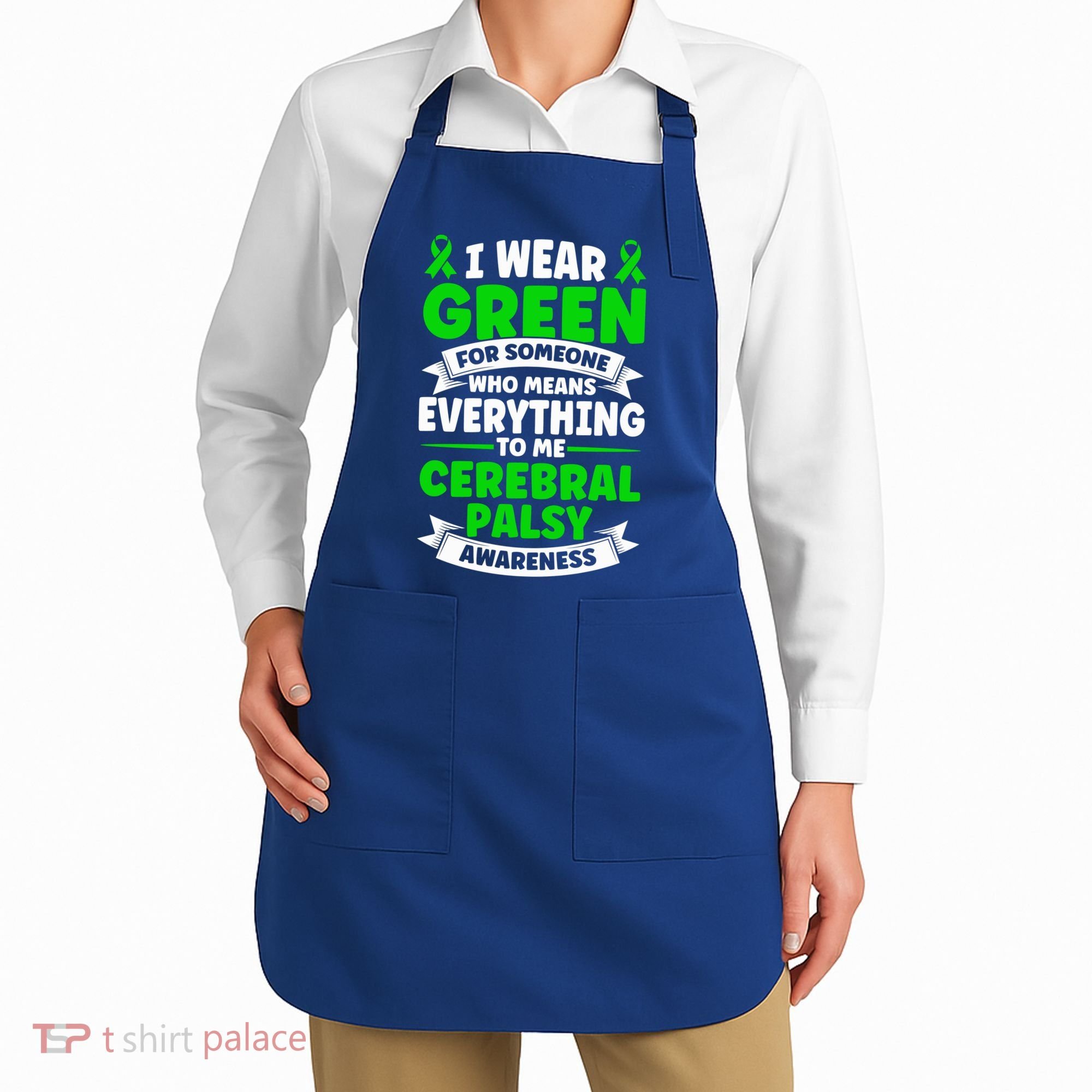 Brain Damage Cerebral Palsy Awareness Cerebral Palsy Gift Apron