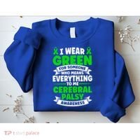 Brain Damage Cerebral Palsy Awareness Cerebral Palsy Gift Sweatshirt thumb 2