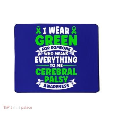 Brain Damage Cerebral Palsy Awareness Cerebral Palsy Gift Mousepad