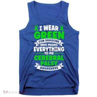 Brain Damage Cerebral Palsy Awareness Cerebral Palsy Gift Tank Top