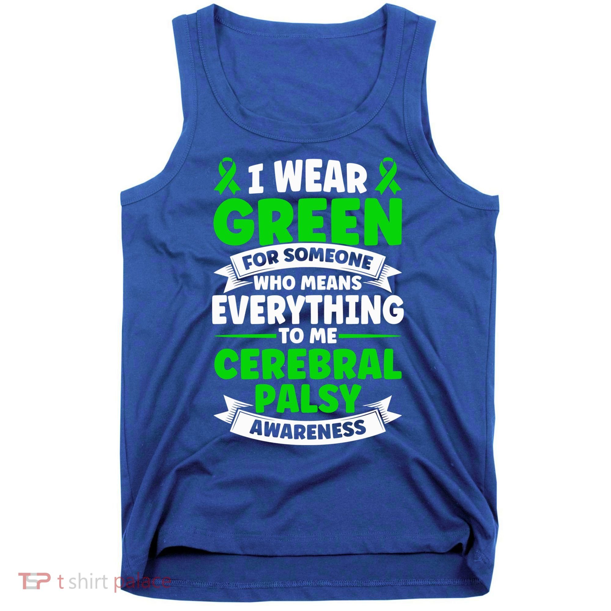 Brain Damage Cerebral Palsy Awareness Cerebral Palsy Gift Tank Top
