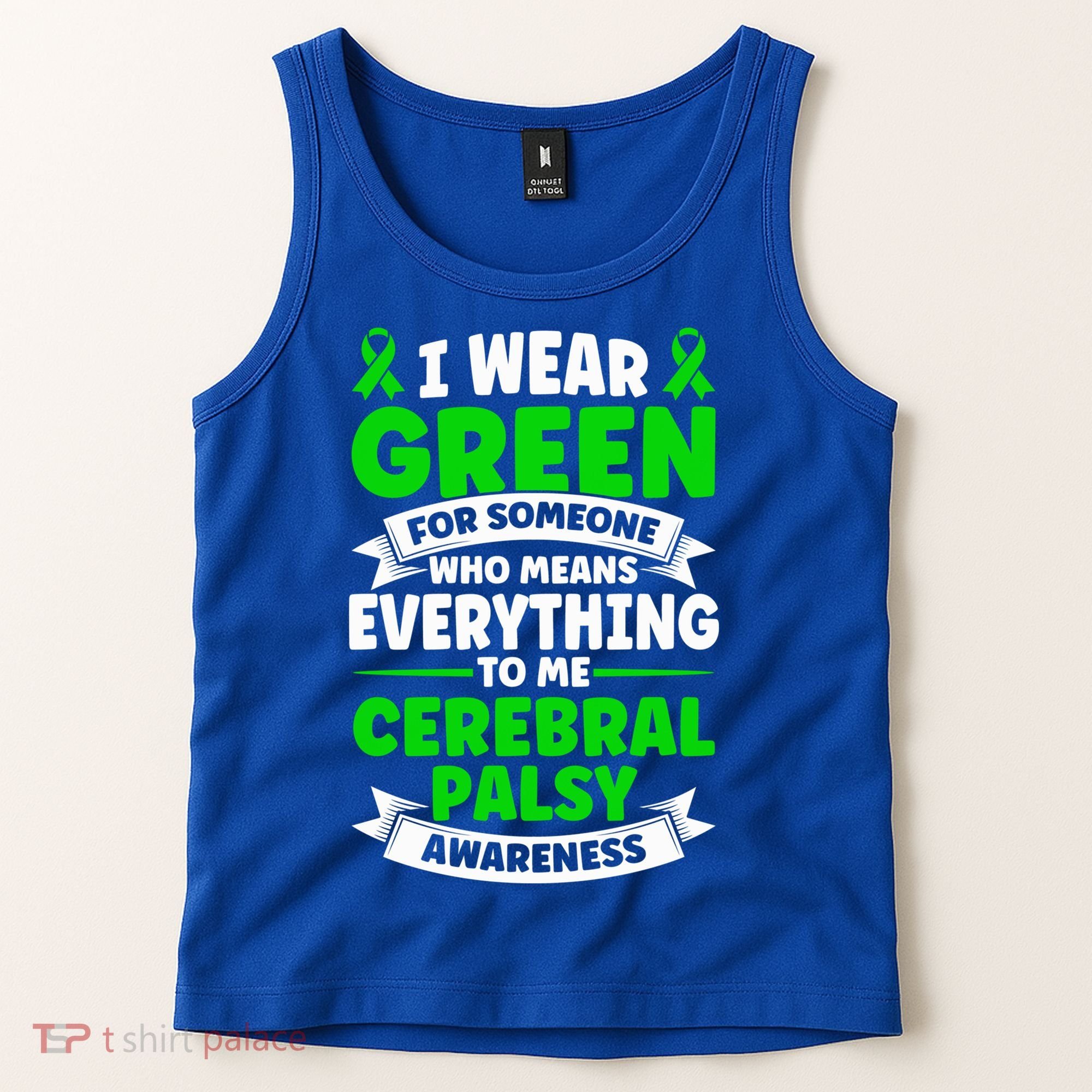 Brain Damage Cerebral Palsy Awareness Cerebral Palsy Gift Tank Top