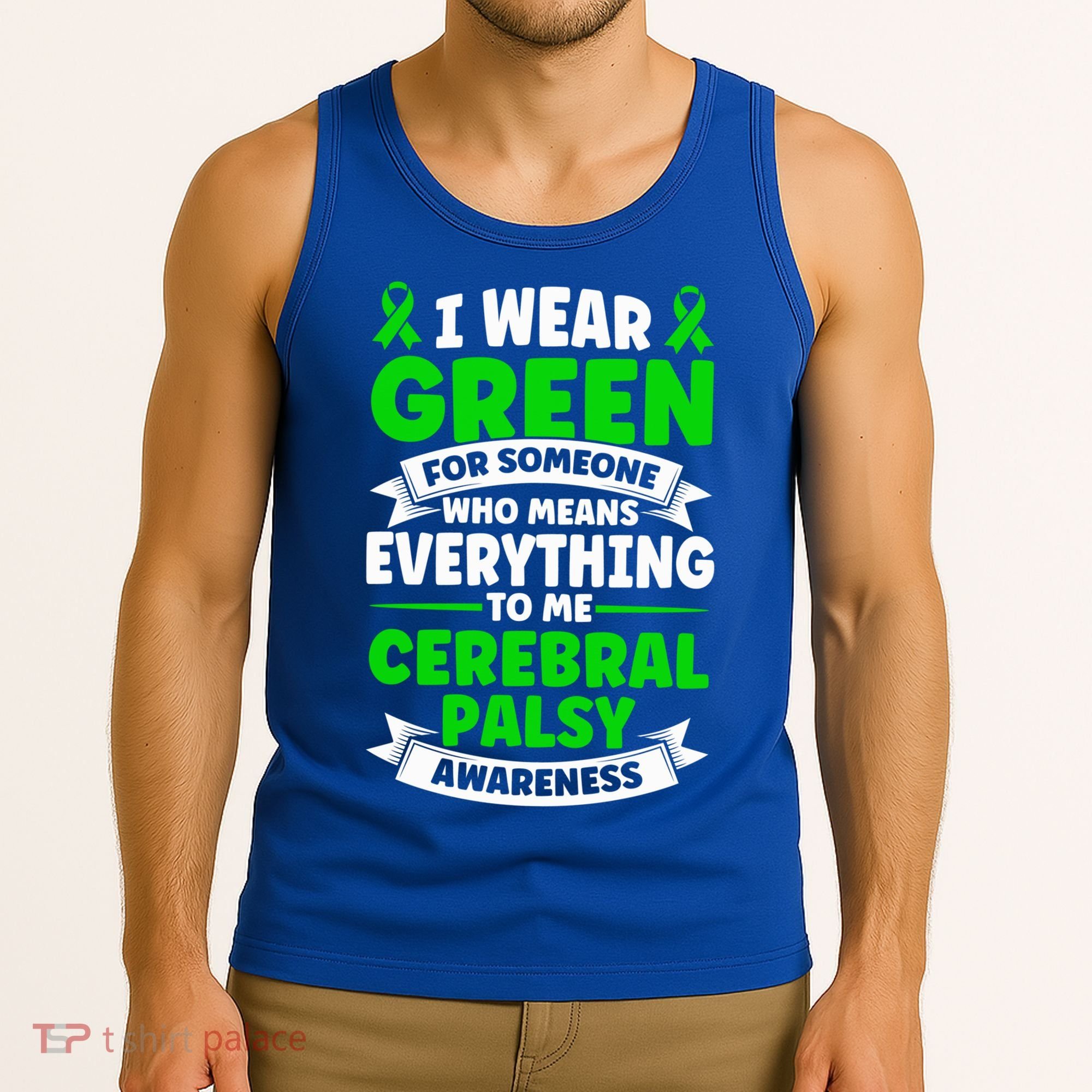 Brain Damage Cerebral Palsy Awareness Cerebral Palsy Gift Tank Top