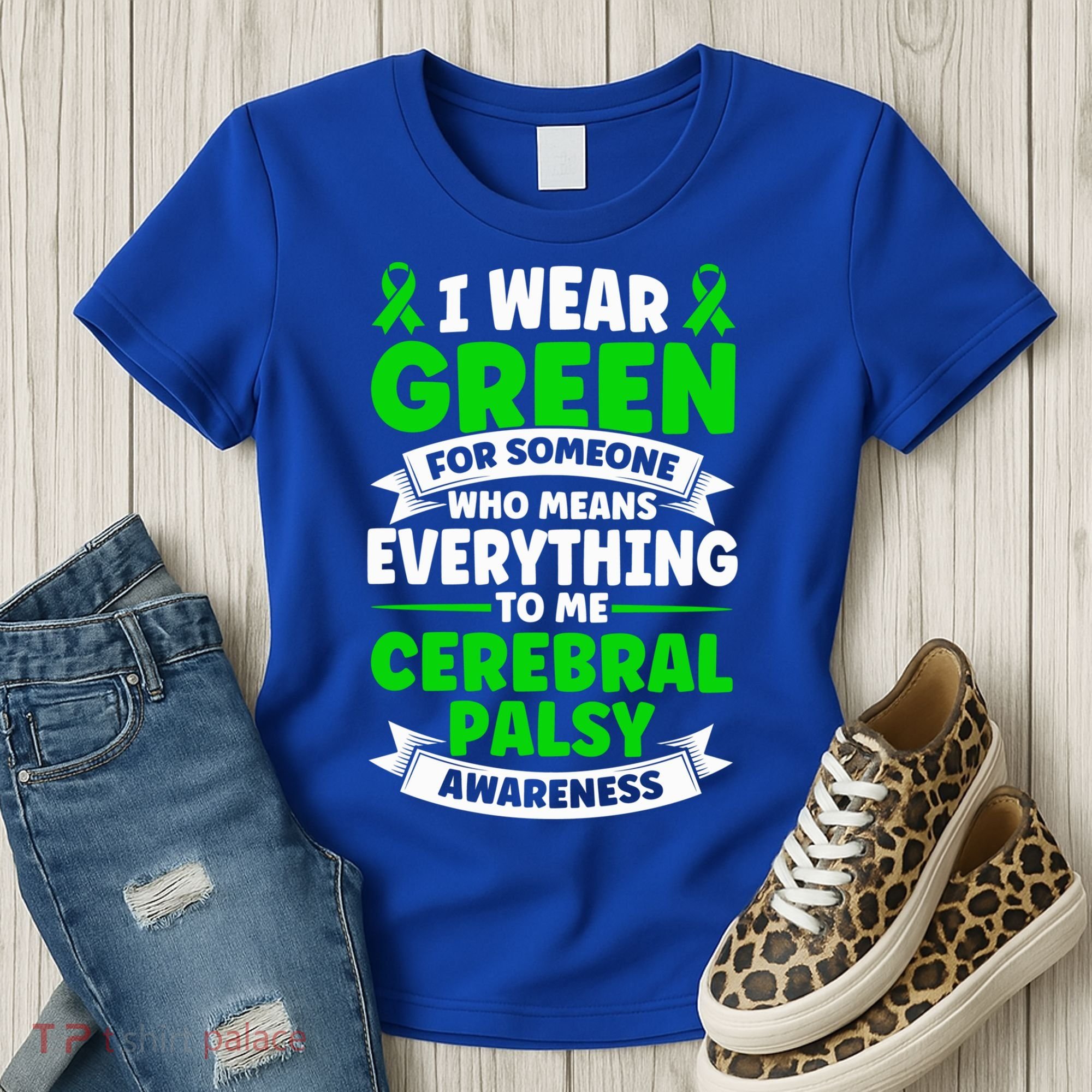 Brain Damage Cerebral Palsy Awareness Cerebral Palsy Gift Women's T-Shirt