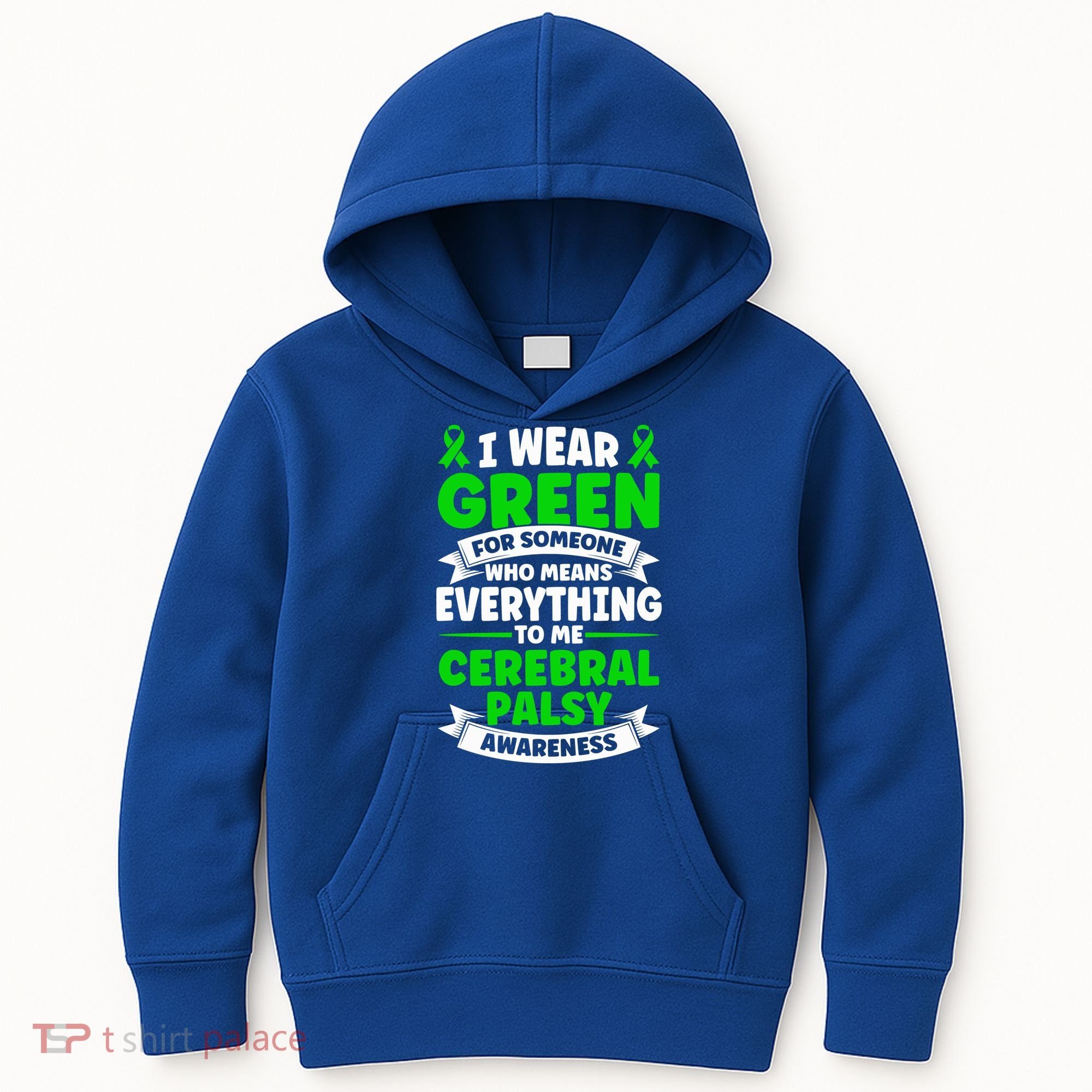 Brain Damage Cerebral Palsy Awareness Cerebral Palsy Gift Kids Hoodie