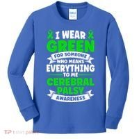 Brain Damage Cerebral Palsy Awareness Cerebral Palsy Gift Kids Long Sleeve Shirt thumb 0