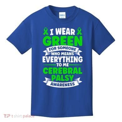 Brain Damage Cerebral Palsy Awareness Cerebral Palsy Gift Kids T-Shirt