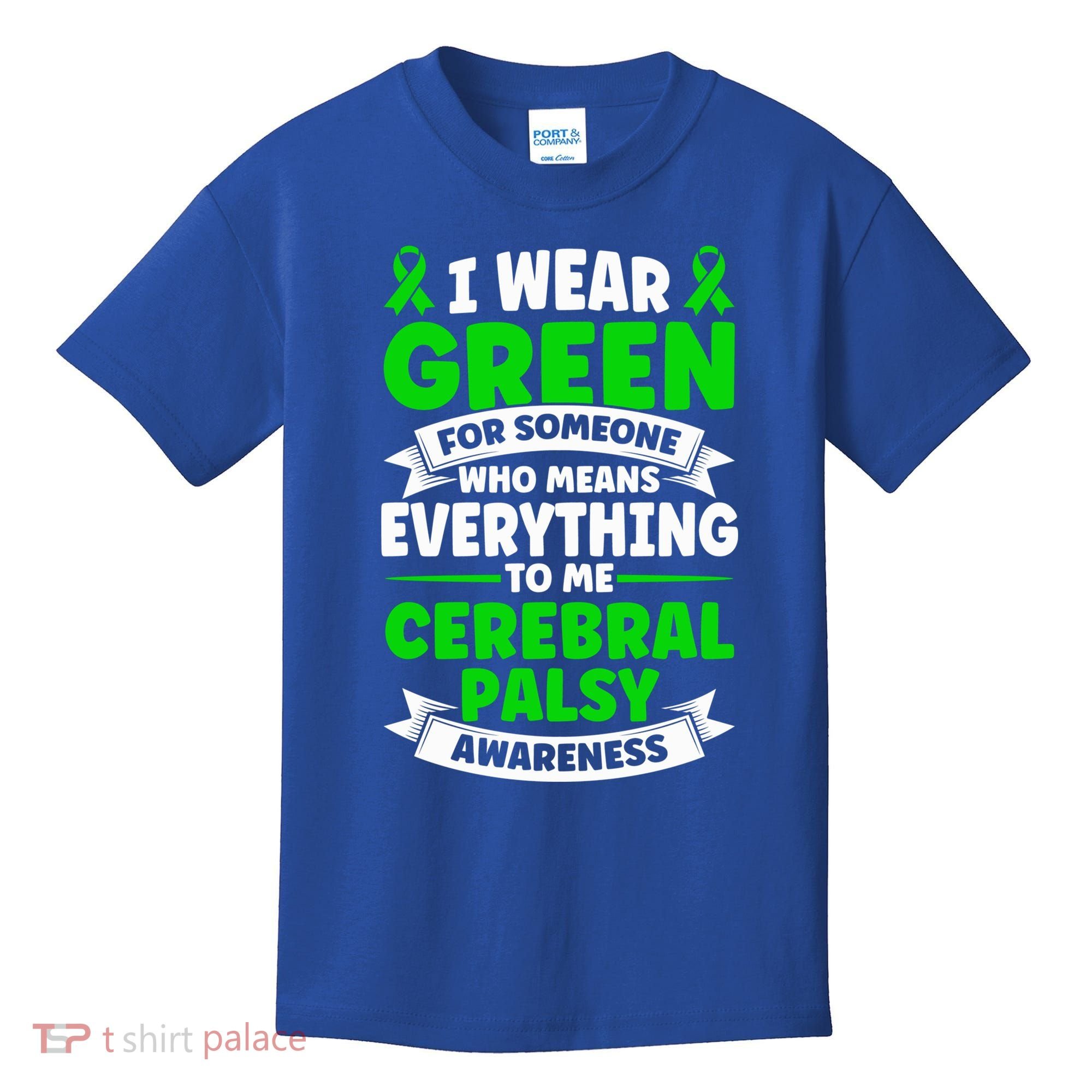 Brain Damage Cerebral Palsy Awareness Cerebral Palsy Gift Kids T-Shirt