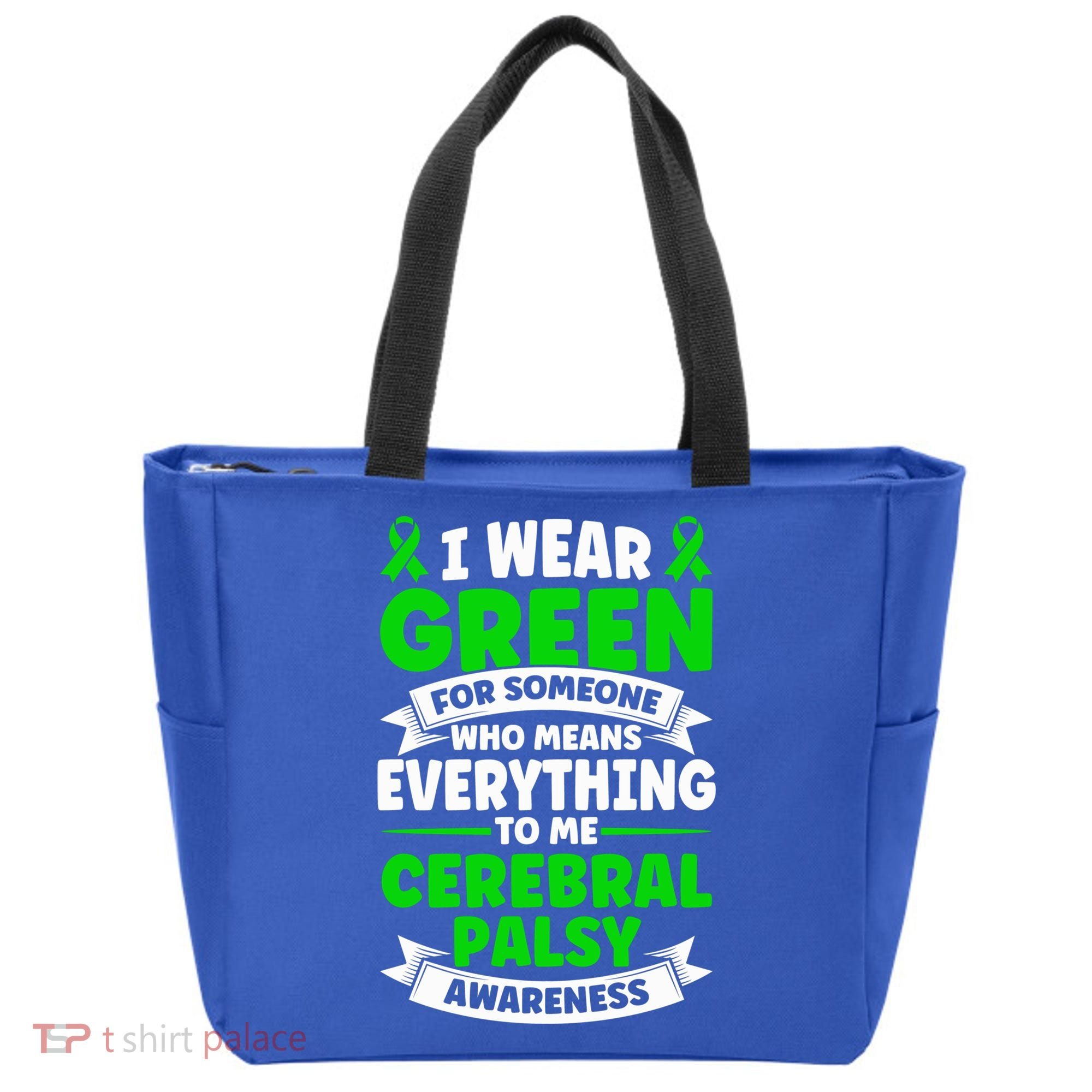 Brain Damage Cerebral Palsy Awareness Cerebral Palsy Gift Tote Bag