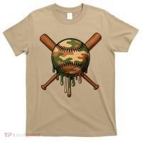 Baseball Drip Camo Home Plate Sports Cool Game Day Drip T-Shirt thumb 0