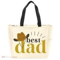 Best Dad Cowboy Tote Bag thumb 0