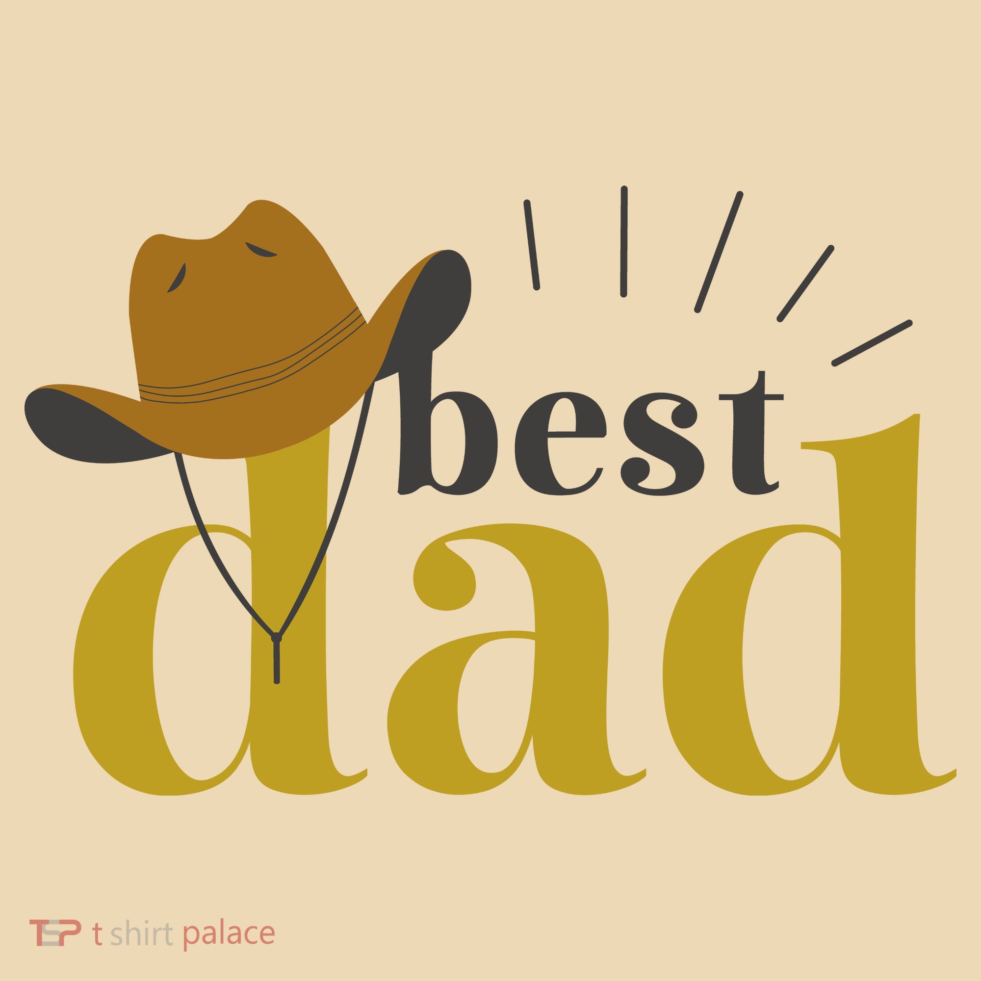 Best Dad Cowboy Tote Bag