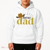 Best Dad Cowboy Hoodie thumb 2