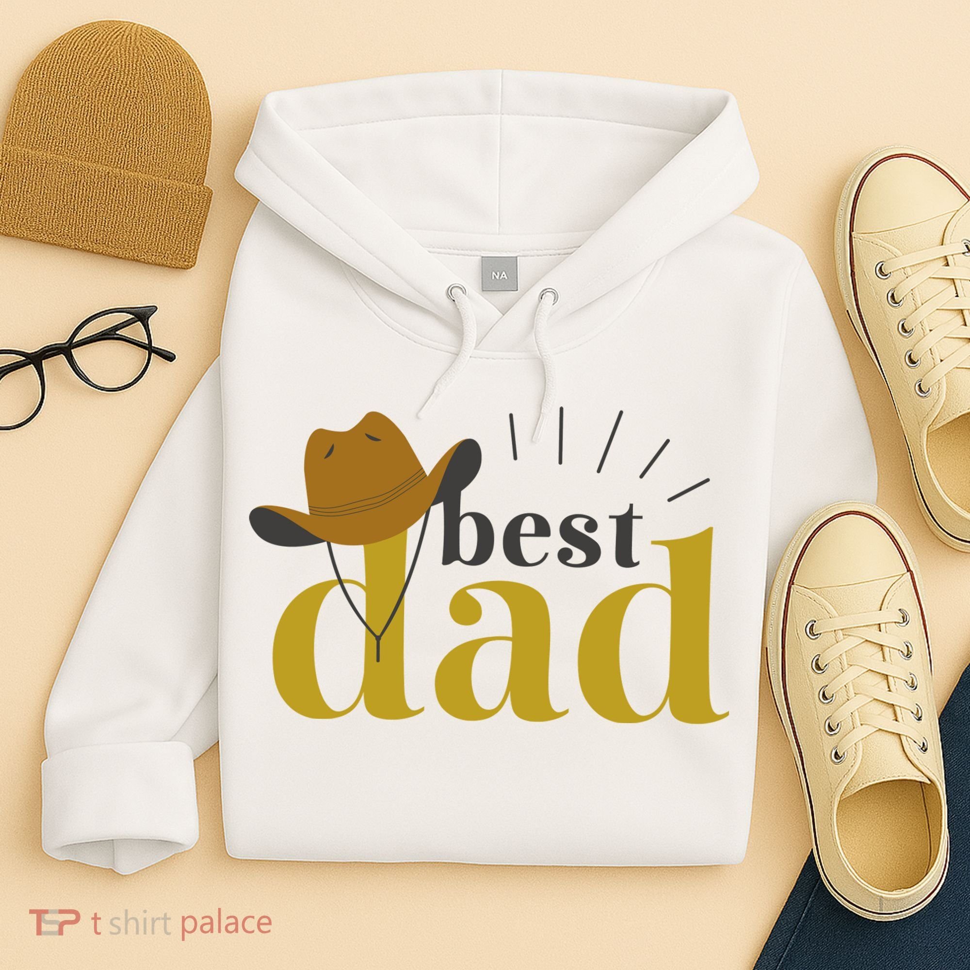 Best Dad Cowboy Hoodie