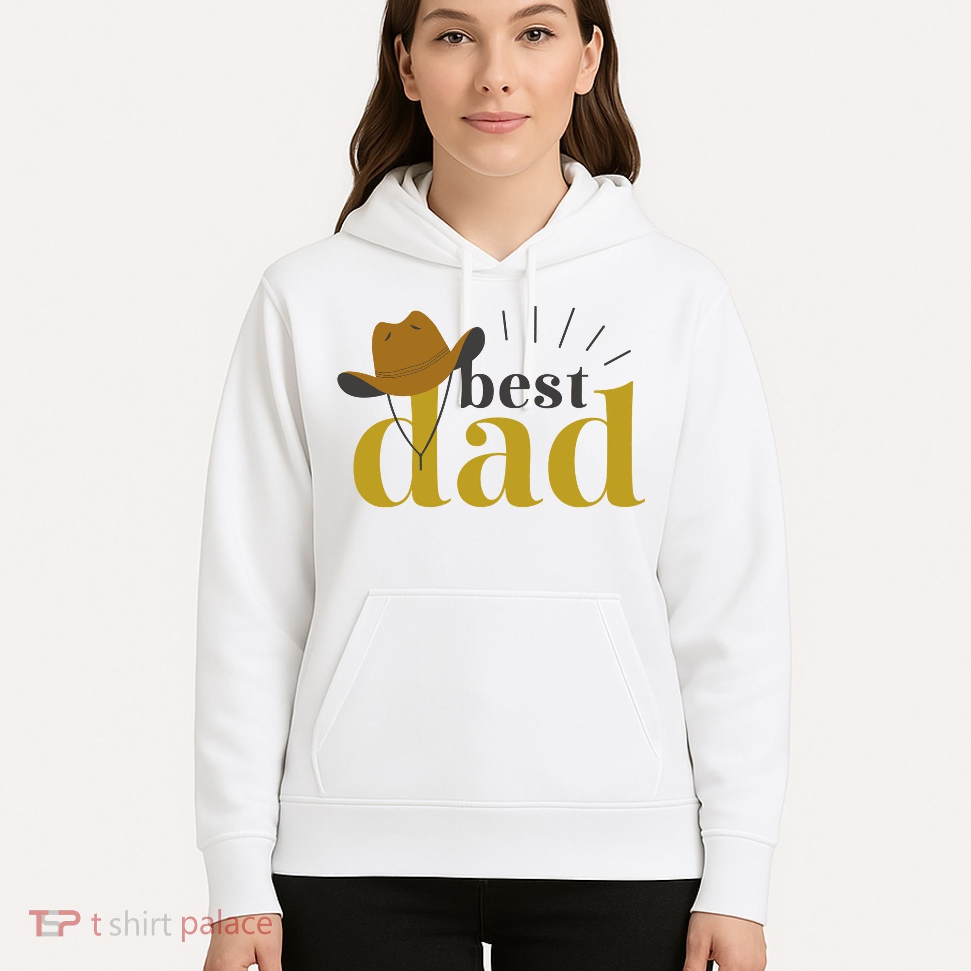Best Dad Cowboy Hoodie