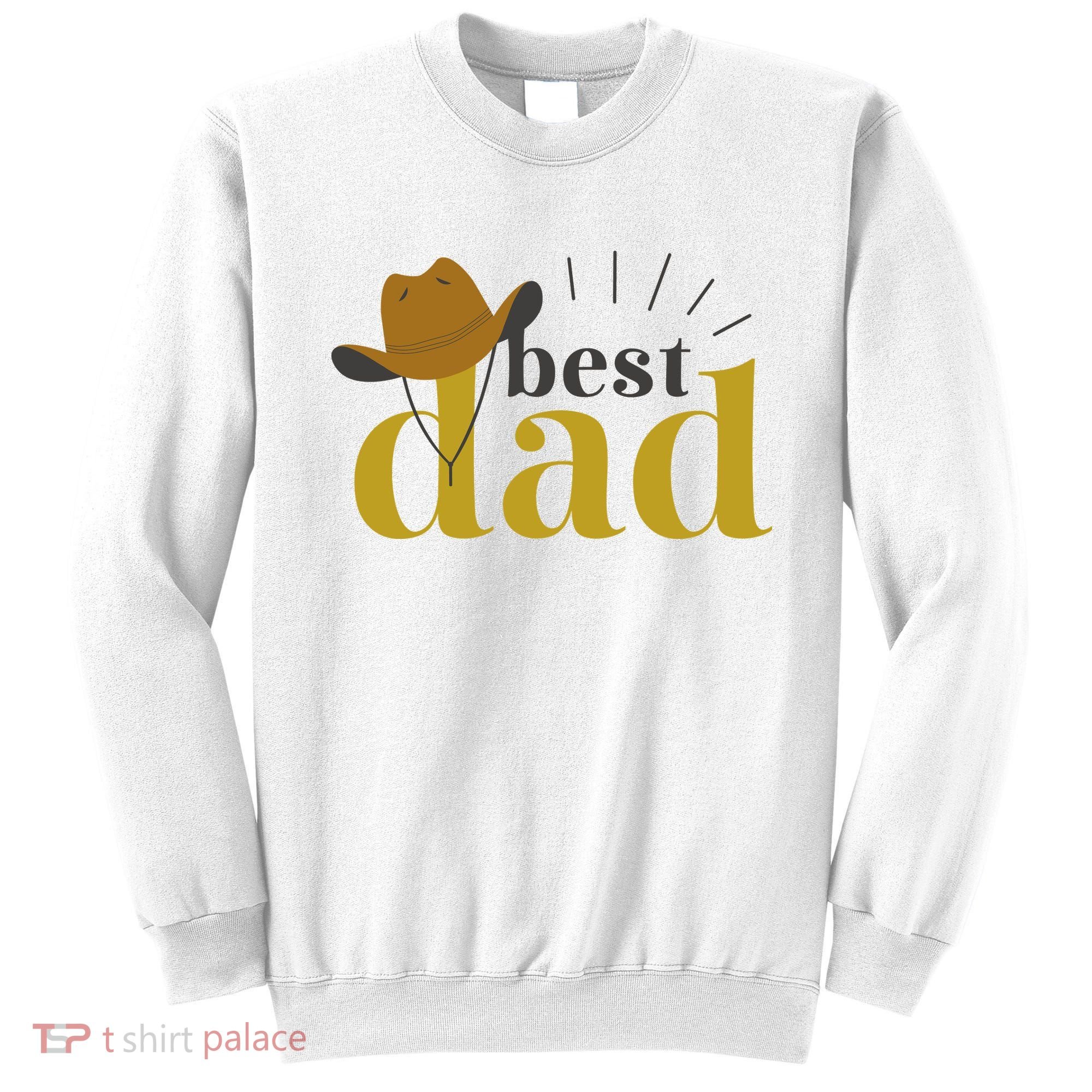 Best Dad Cowboy Sweatshirt