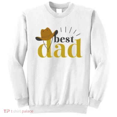 Best Dad Cowboy Sweatshirt