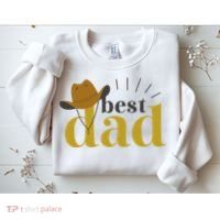 Best Dad Cowboy Sweatshirt thumb 2