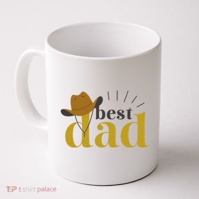 Best Dad Cowboy Coffee Mug