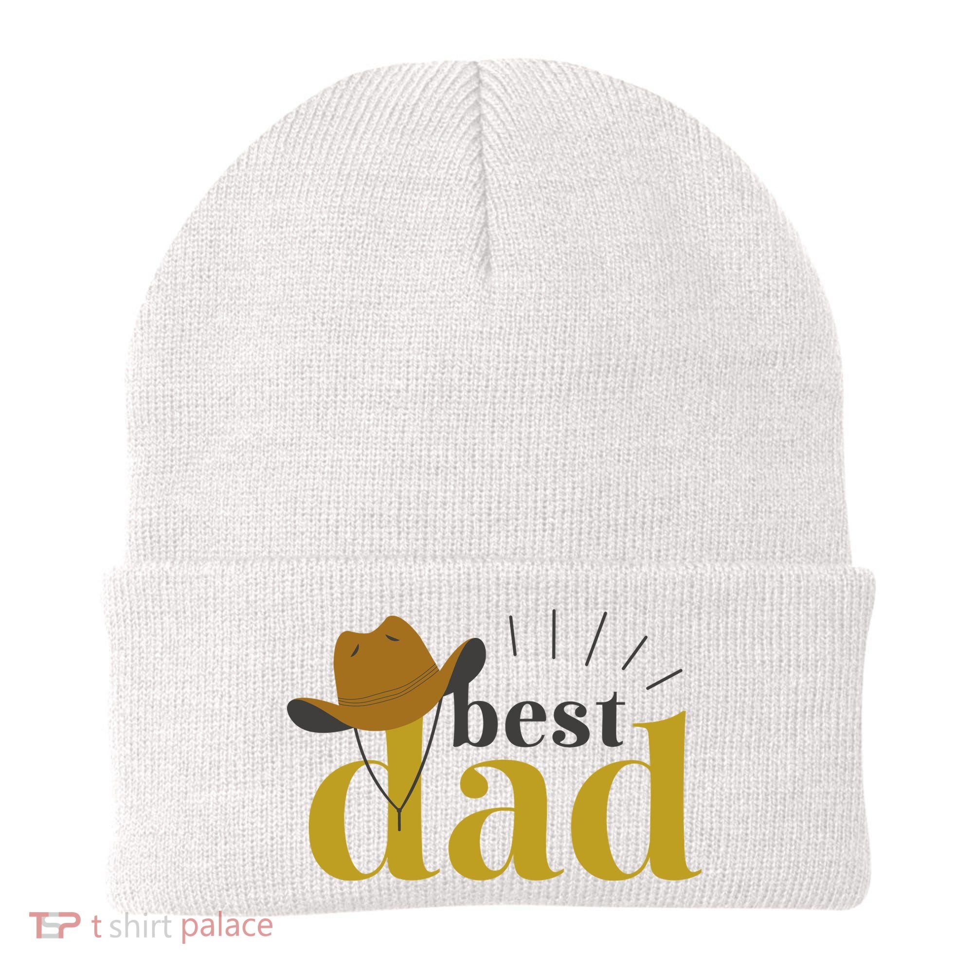 Best Dad Cowboy Beanie