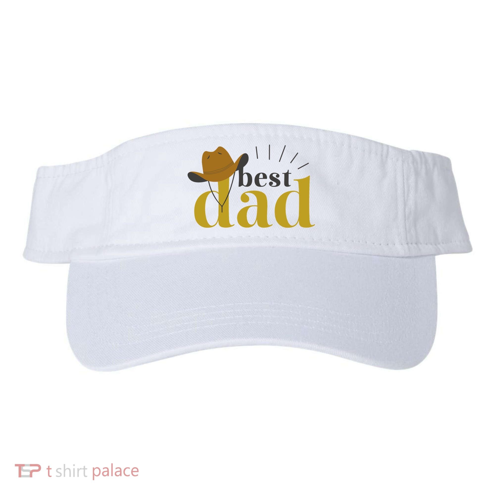 Best Dad Cowboy Visor