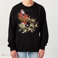 Bearded Dragon Christmas Women's Sweatshirt thumb 0