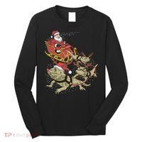 Bearded Dragon Christmas Long Sleeve Shirt thumb 0