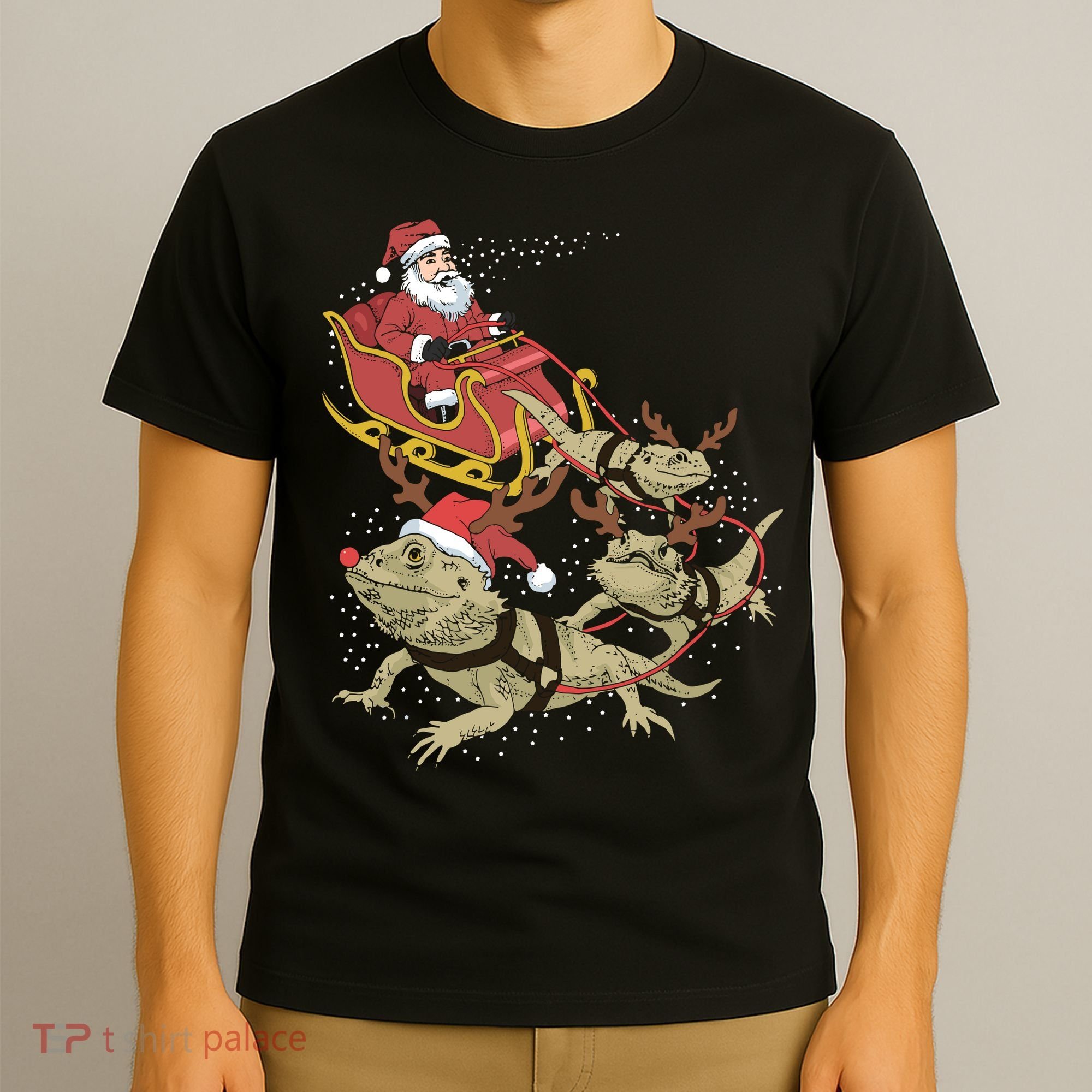 Bearded Dragon Christmas T-Shirt