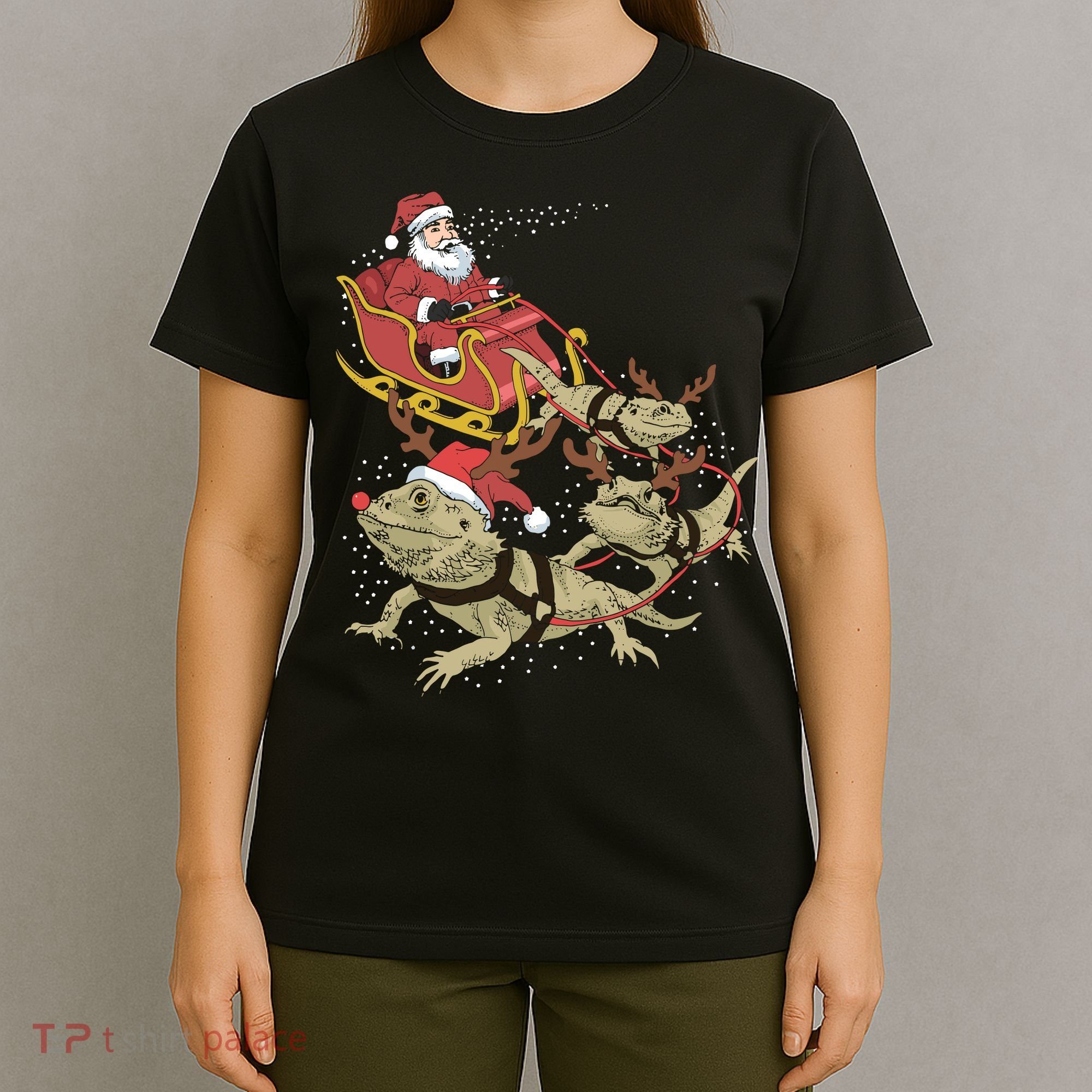Bearded Dragon Christmas T-Shirt