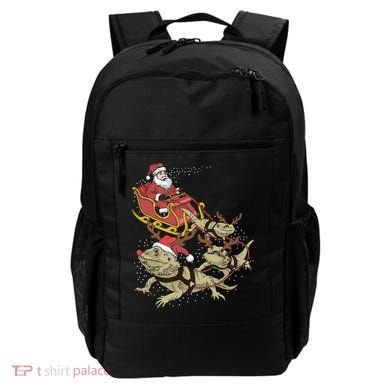 Bearded Dragon Christmas Backpack
