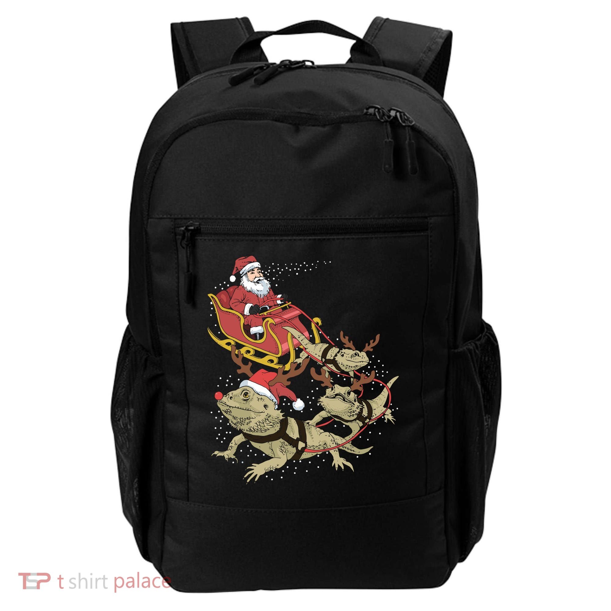 Bearded Dragon Christmas Backpack
