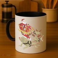 Bearded Dragon Christmas Coffee Mug thumb 4