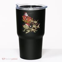 Bearded Dragon Christmas Tumbler thumb 0