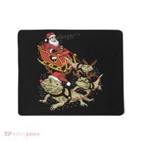 Bearded Dragon Christmas Mousepad thumb 0