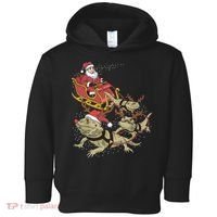 Bearded Dragon Christmas Toddler Hoodie thumb 0