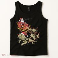 Bearded Dragon Christmas Tank Top thumb 2