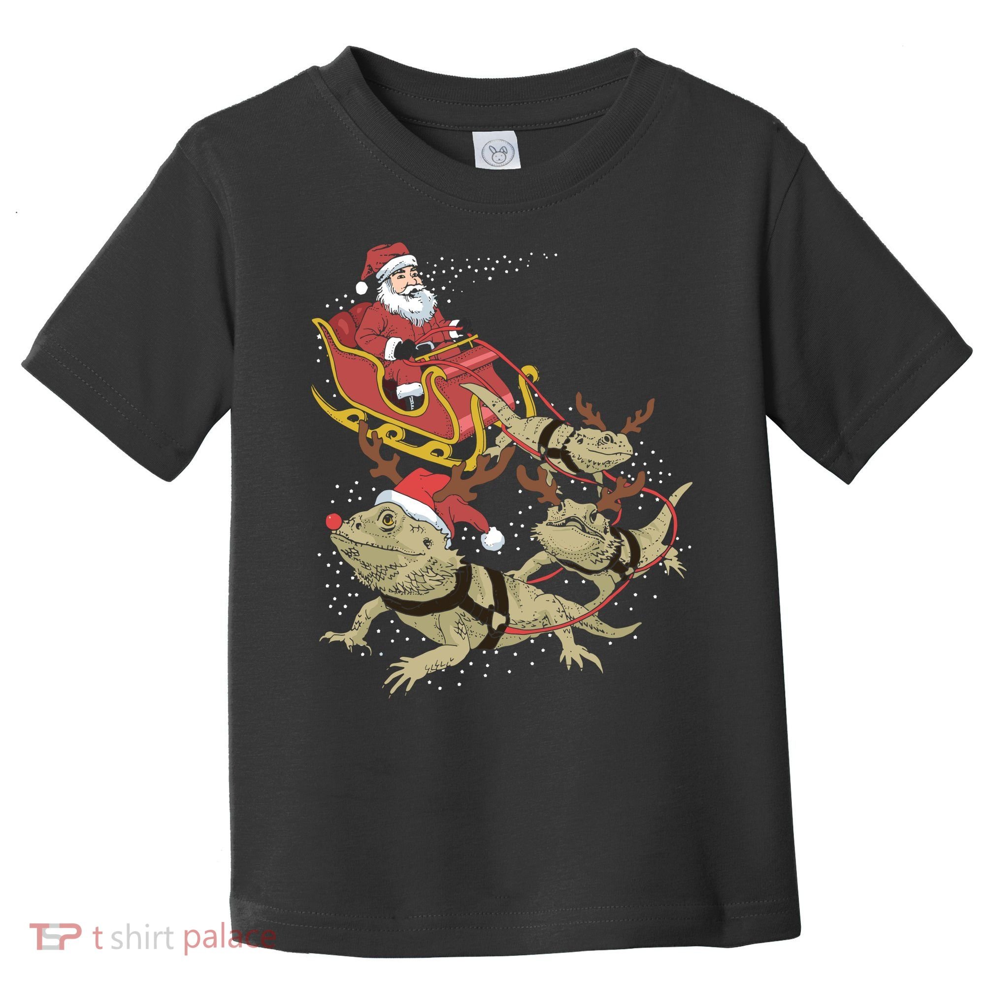 Bearded Dragon Christmas Toddler T-Shirt