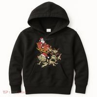 Bearded Dragon Christmas Kids Hoodie thumb 0