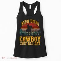 Been Doin' Cowboy Shit All Day Women's Tank Top thumb 0