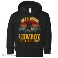 Been Doin' Cowboy Shit All Day Toddler Hoodie thumb 0
