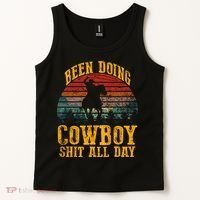 Been Doin' Cowboy Shit All Day Tank Top thumb 2