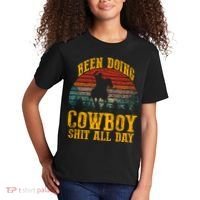 Been Doin' Cowboy Shit All Day Kids T-Shirt thumb 2