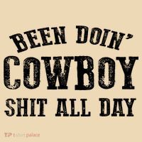 Been Doin' Cowboy Shit All Day Tote Bag thumb 4