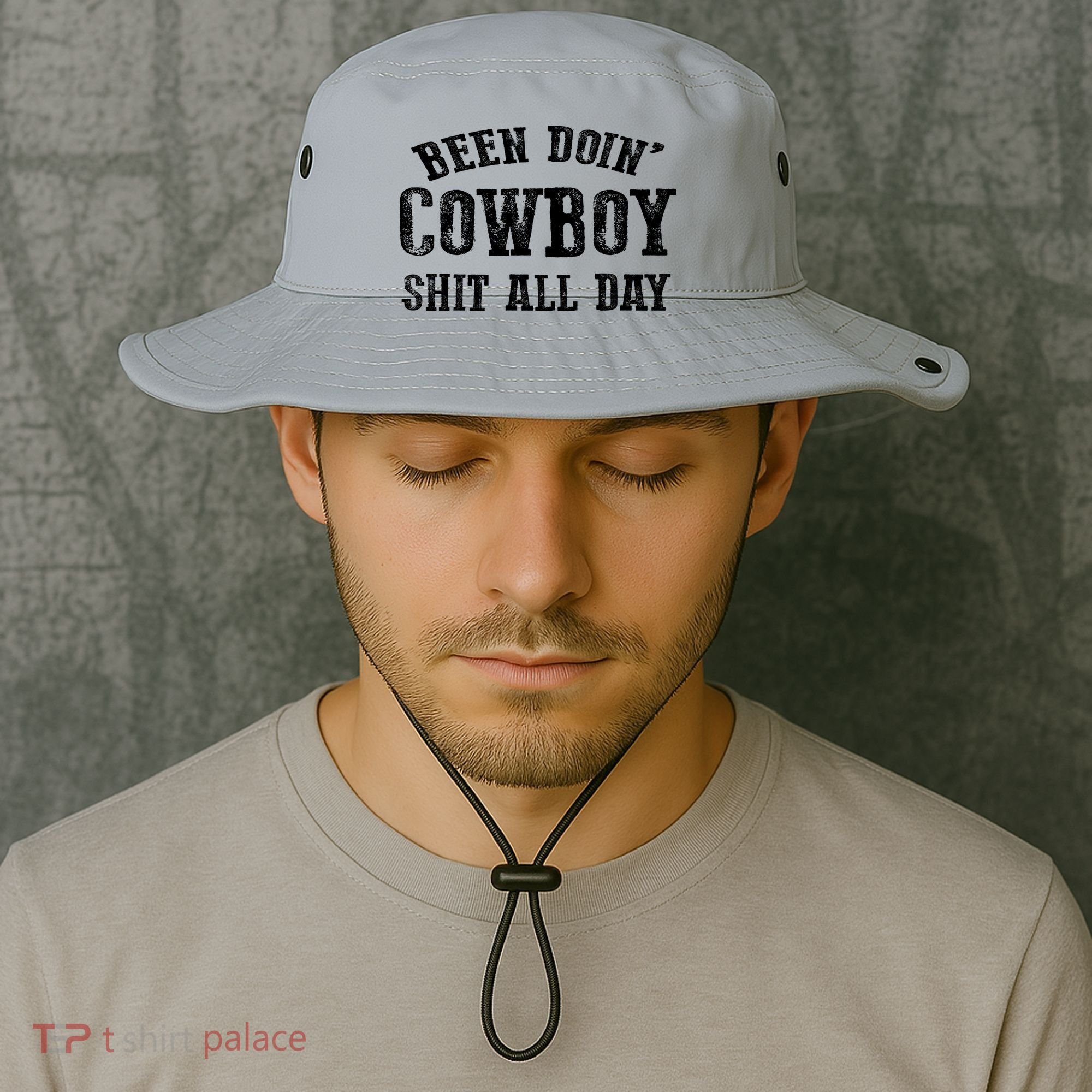 Been Doin' Cowboy Shit All Day Bucket Hat