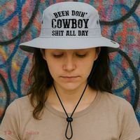 Been Doin' Cowboy Shit All Day Bucket Hat thumb 3